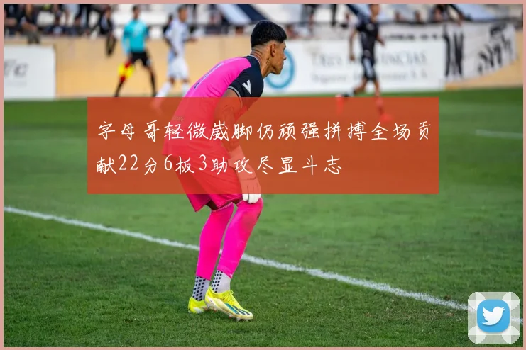 字母哥轻微崴脚仍顽强拼搏全场贡献22分6板3助攻尽显斗志